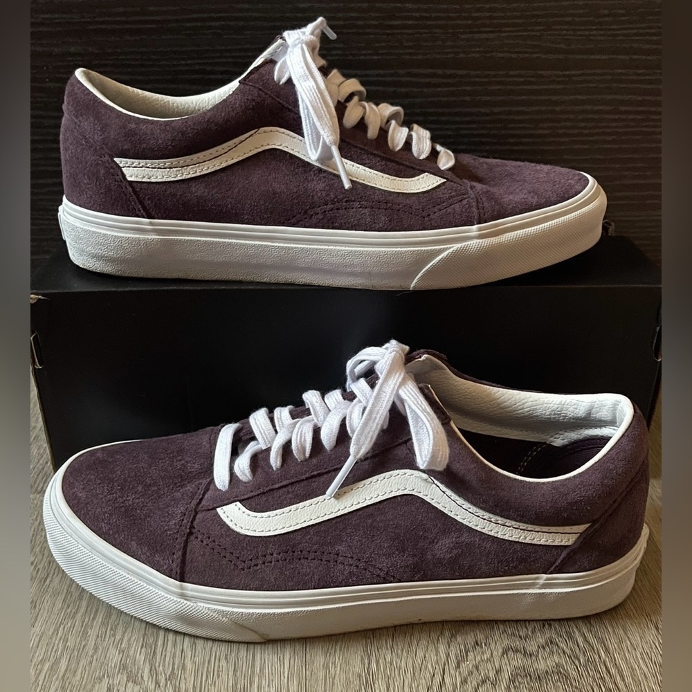 Vans Old Skool Pig Suede Wine Tasting - Men’s 9.5 / Women’s 11
